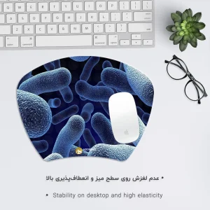 ماوس پد هومرو مدل MC610 طرح زیست شناسی میکروبیولوژی