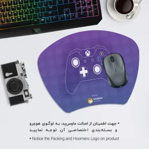 ماوس پد هومرو مدل MC221 طرح دسته بازی ایکس باکس