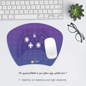 ماوس پد هومرو مدل MC221 طرح دسته بازی ایکس باکس