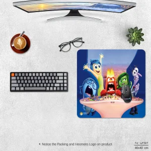 ماوس پد هومرو مدل NX193 طرح انیمیشن Inside Out سایز 40x40 سانتی‌متر