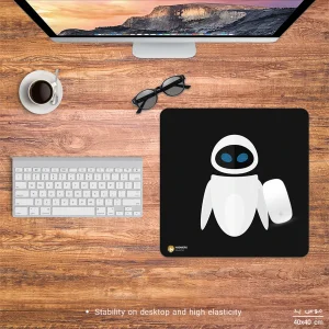 ماوس پد هومرو مدل NX670 طرح انیمیشن WALL-E سایز 40x40 سانتی‌متر