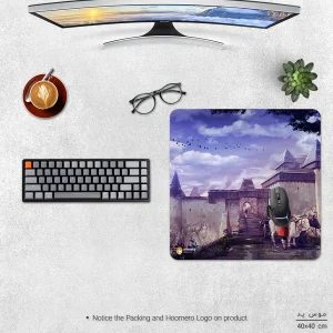 ماوس پد هومرو مدل NX223 طرح بازی Kingdom Come سایز 40x40 سانتی‌متر