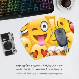 ماوس پد هومرو مدل MC119 طرح لبخند