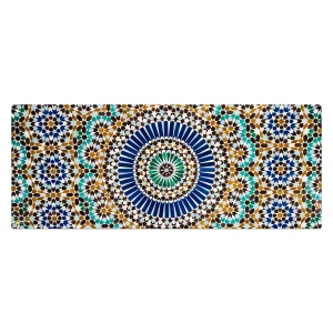 ماوس پد هومرو مدل HX288 طرح سنتی سایز 40x100 سانتی‌متر