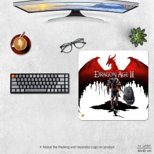 ماوس پد هومرو مدل NX122 طرح بازی Dragon Age سایز 40x40 سانتی متر