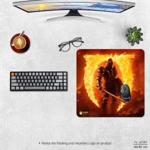 ماوس پد هومرو مدل NX557 طرح بازی The Elder Scrolls سایز 40x40 سانتی‌متر