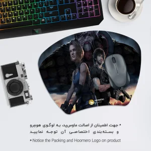 ماوس پد هومرو مدل MC416 طرح بازی رزیدنت اویل