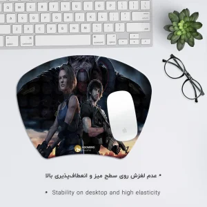 ماوس پد هومرو مدل MC416 طرح بازی رزیدنت اویل