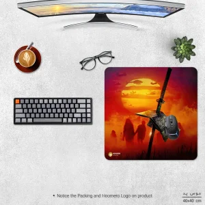 ماوس پد هومرو مدل NX612 طرح The Walking Dead سایز 40x40 سانتی‌متر