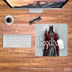 ماوس پد هومرو مدل NX037 طرح بازی Bloodborne سایز 40x40 سانتی متر