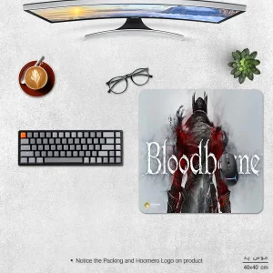 ماوس پد هومرو مدل NX037 طرح بازی Bloodborne سایز 40x40 سانتی متر