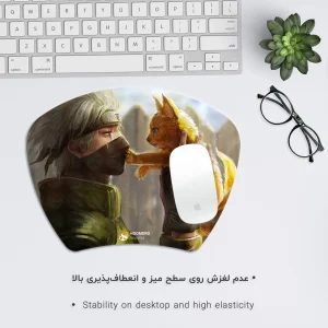 ماوس پد هومرو مدل MC1136 طرح انیمه ناروتو بوروتو