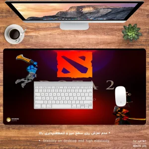 ماوس پد مخصوص بازی هومرو مدل MX659 طرح بازی Dota2