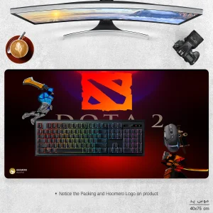 ماوس پد مخصوص بازی هومرو مدل MX659 طرح بازی Dota2