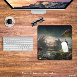 ماوس پد هومرو مدل NX565 طرح بازی The Elder Scrolls سایز 40x40 سانتی‌متر