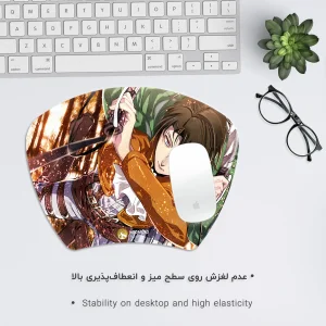 ماوس پد هومرو مدل MC1006 طرح انیمه اتک آن تایتان