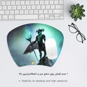 ماوس پد هومرو مدل MC376 طرح بازی دوتا دو Dota