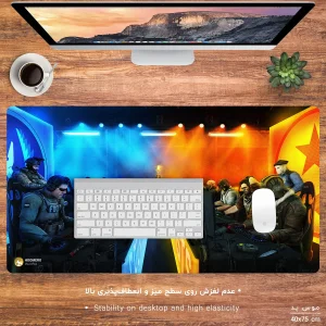 ماوس پد مخصوص بازی هومرو مدل MX997 طرح بازی کانتر استرایک