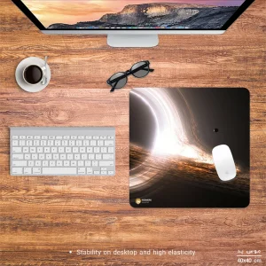 ماوس پد هومرو مدل NX200 طرح فیلم Interstellar سایز 40x40 سانتی‌متر