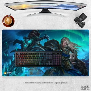ماوس پد مخصوص بازی هومرو مدل MX970 طرح بازی وارکرفت Warcraft