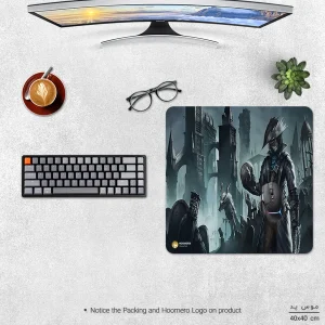 ماوس پد هومرو مدل NX031 طرح بازی Bloodborne سایز 40x40 سانتی متر