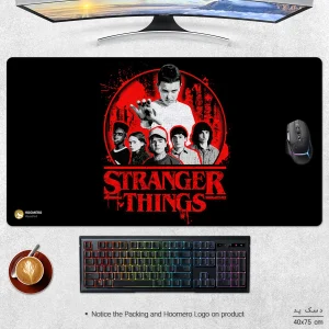 ماوس پد هومرو مدل MX2792 طرح Stranger Things