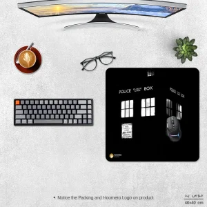 ماوس پد هومرو مدل NX092 طرح سریال Doctor Who سایز 40x40 سانتی متر