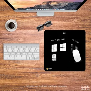 ماوس پد هومرو مدل NX092 طرح سریال Doctor Who سایز 40x40 سانتی متر