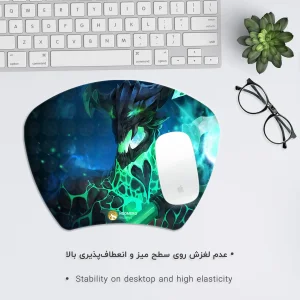 ماوس پد هومرو مدل MC370 طرح بازی دوتا دو Dota