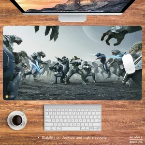 ماوس پد هومرو مدل MX2510 طرح Halo