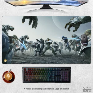 ماوس پد هومرو مدل MX2510 طرح Halo