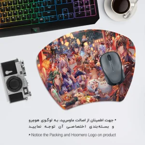 ماوس پد هومرو مدل MC1106 طرح بازی گنشین ایمپکت