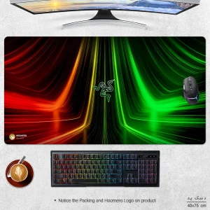 ماوس پد مدل MX2747 طرح Razer Consumer electronics company