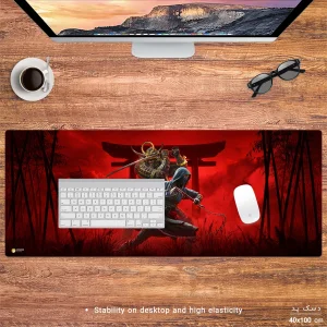 ماوس پد هومرو مدل HX430 طرح Assassin's Creed سایز 40x100 سانتی‌متر