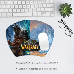 ماوس پد هومرو مدل MC524 طرح بازی وارکرفت