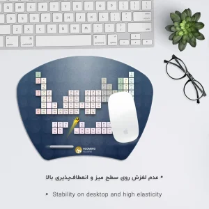 ماوس پد هومرو مدل MC656 طرح شیمی