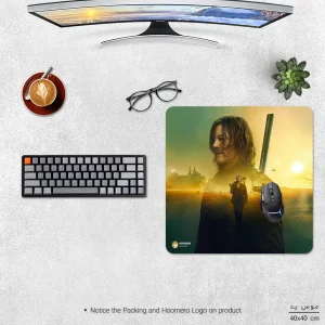 ماوس پد هومرو مدل NX616 طرح The Walking Dead سایز 40x40 سانتی‌متر