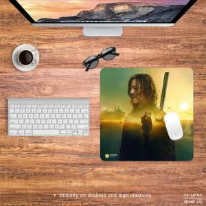 ماوس پد هومرو مدل NX616 طرح The Walking Dead سایز 40x40 سانتی‌متر