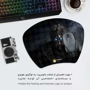 ماوس پد هومرو مدل MC499 طرح بازی Shadow of War سرزمین میانه