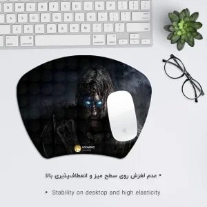 ماوس پد هومرو مدل MC499 طرح بازی Shadow of War سرزمین میانه