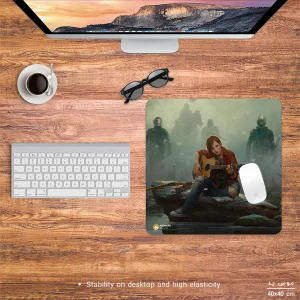 ماوس پد هومرو مدل NX239 طرح بازی آخرین بازمانده The Last of us سایز 40x40 سانتی‌متر