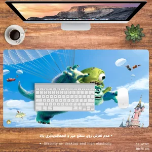 ماوس پد هومرو مدل MX1164 طرح دانشگاه هیولاها Monsters University