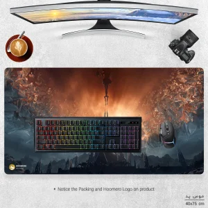 ماوس پد هومرو مدل MX2189 طرح Warcraft