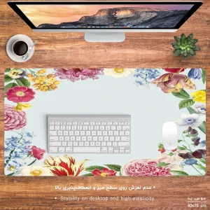 ماوس پد هومرو مدل MX1027 طرح گل