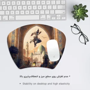 ماوس پد هومرو مدل MC319 طرح بازی اساسین کرید میراژ
