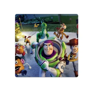 ماوس پد هومرو مدل NX647 طرح داستان اسباب بازی سایز 40x40 سانتی‌متر