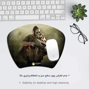ماوس پد هومرو مدل MC338 طرح بازی کالاف دیوتی
