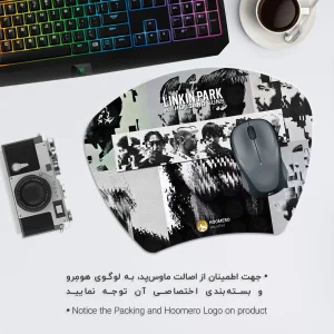 ماوس پد هومرو مدل MC784 طرح لینکین پارک