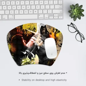 ماوس پد هومرو مدل MC320 طرح بازی اساسین کرید