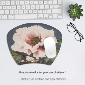 ماوس پد هومرو مدل MC308 طرح نقاشی گل